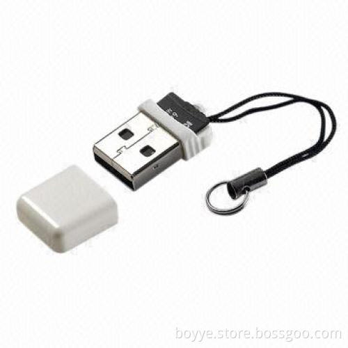 Single-function Card Reader, Measures 35 x 25 x 13mm, Supports T-Flash Card